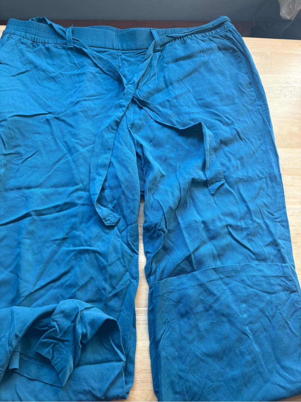 Old Navy Teal Wide Leg Pants